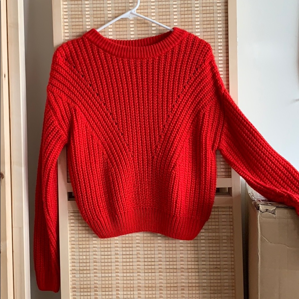 Knit sweater